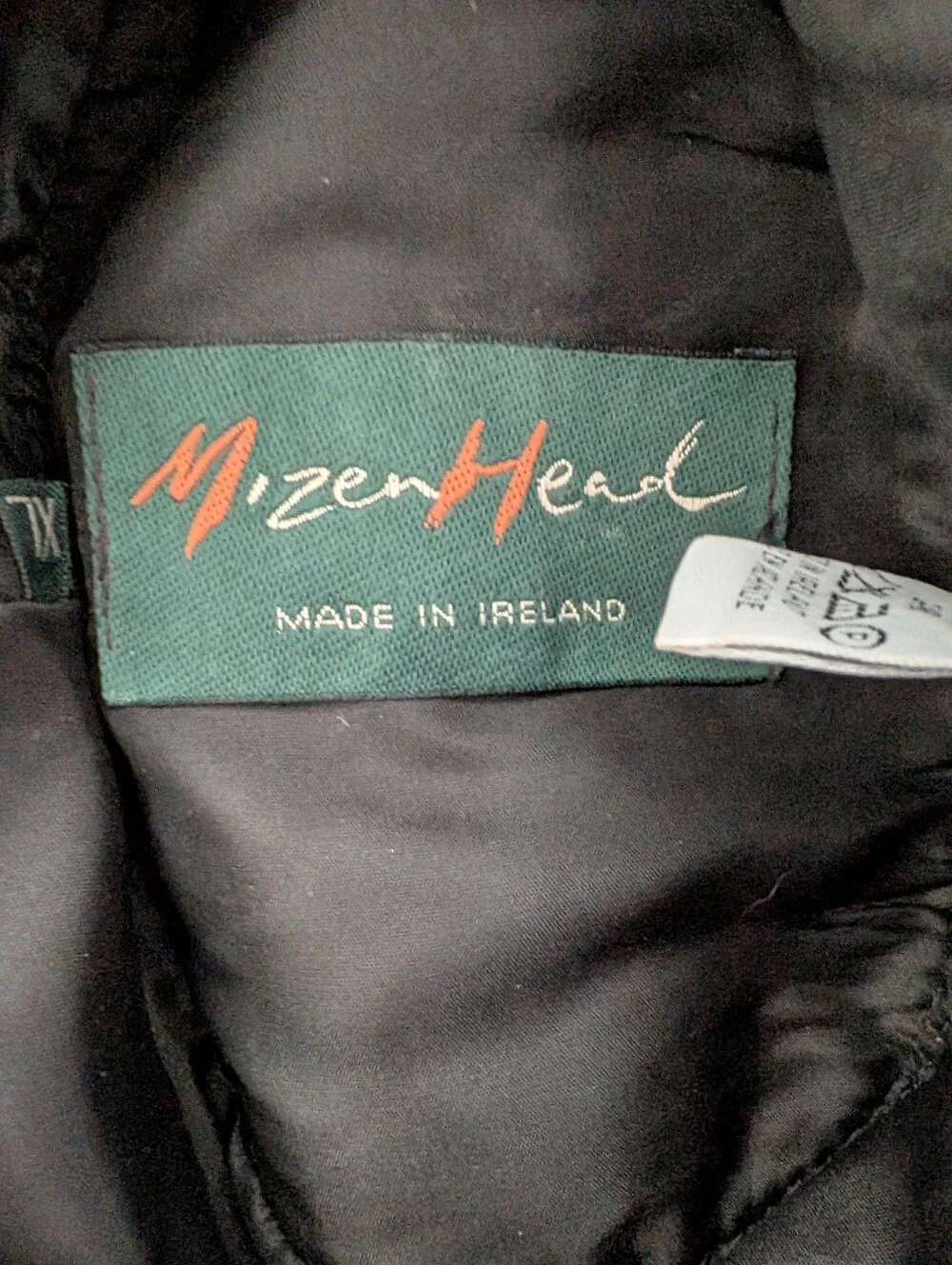 Vintage Mizen Head Irish Wool Tweed Fedora Hat - Made in Ireland Herringbone
